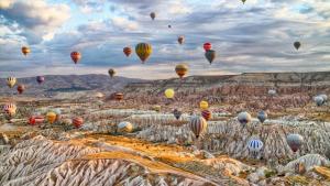 Türkiye hírnevet szerzett magának a hőlégballonos sétarepüléssel
