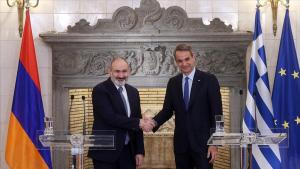 Кириакос Мицотакис се срещна с арменския премиер Никол Пашинян