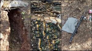 Οι ΤΕΔ εντόπισαν και κατέστρεψαν όπλα και πυρομαχικά τρομοκρατών της PKK στο βόρειο Ιράκ