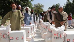 توزیع بسته‌های غذایی میان 1000 خانواده نیازمند در کابل ازجانب تورکیه