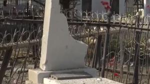 El ejército armenio bombardea un cementerio en Azerbaiyán