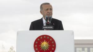 أردوُغان تۆرکیأنینگ ساغلیغی قوُراییش پوداغینداقی اؤسۆشینه اۆنس چکدی