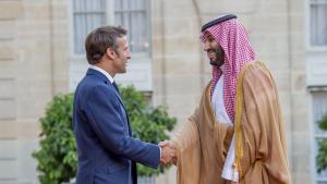 سەلمان فىرانسىيە پىرېزىدېنتى ماكرون بىلەن تېلېفونلاشتى