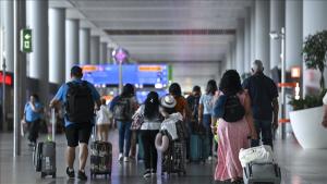 Aumenta il numero di turisti stranieri che visitano la Turkiye