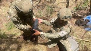 سربازان ترک مهمات متعلق به پ‌ک‌ک را در شمال عراق کشف و ضبط کردند