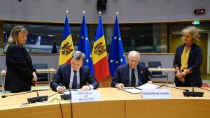 امضای توافق‌نامه همکاری امنیتی بین اتحادیه اروپا و مولداوی
