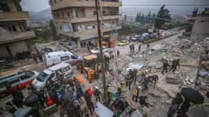 شمار قربانیان زلزله در سوریه به 574 نفر رسید