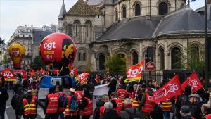 موج اعتصابات در فرانسه