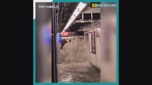 Las inundaciones en New York batieron dos récords en una semana