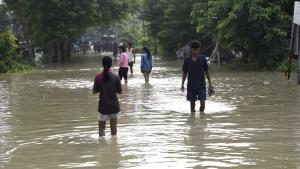 Индия менен Бангладеште сел, жер көчкү жана бороон...