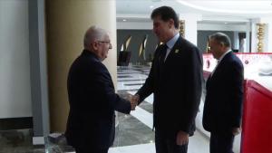 ترک وزیر دفاع کی شمالی عراق کی کردی انتظامیہ کے صدر سے ملاقات