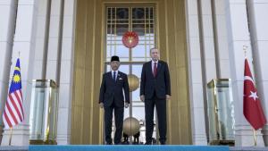 اردوغان با پادشاه مالزیا دیدار کرد