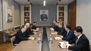 Azerbaýjanyň Daşary Işler Ministri Baýramow, Serdar Kylyjy Kabul Etdi