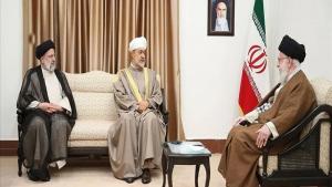 دیدار پادشاه عمان و رهبر ایران