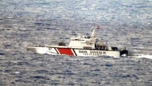 تنش امنیتی بین نیروهای گارد ساحلی ترکیه و یونان