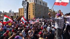 ادامه یی تظاهرات مردم در لبنان برعلیه مسووین دولتی