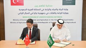 همکاری ترکیه و عربستان سعودی در زمینه کشاورزی