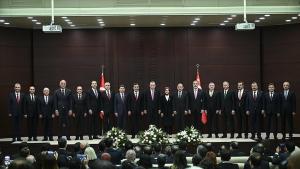 اردوغان کابینه جدید دولت را معرفی کرد