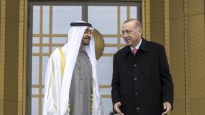 گفت‌وگوی تلفنی رهبران ترکیه و امارات متحده عربی