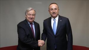 Çavuşoğlu ha parlato al telefono con il segretario generale dell'ONU, Guterres.