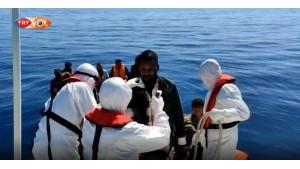 Спасени бяха мигранти изоставени в гумена лодка на произвола на съдбата...