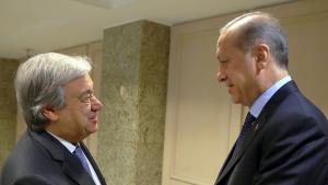 Ärdoğan belän Guterriş söyläşte