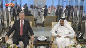 دیدار اردوغان و پادشاه عربستان سعودی