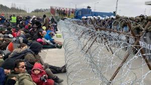 Polonia construye un muro en la frontera con Bielorussia por la crisis migratoria
