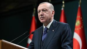 Prezident Erdogan Çerkezleriniň sürgüniniň 158-nji ýylynda sürgünde ýogalanlary hatyralady