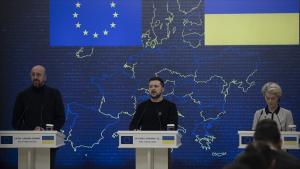 ЕС подкрепя мирния план на Украйна...