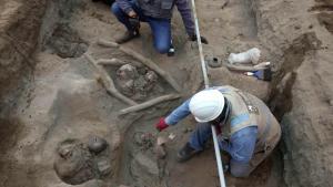 Descubiertas ocho momias de la era preinca durante unas obras en Lima