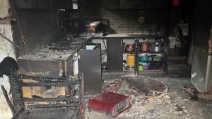 آتش زدن خانه یک فلسطینی توسط شهرک‌نشینان یهودی