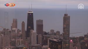 Lélegzetelállító kilátás Chicagóban