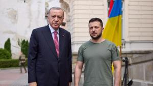 Zelenski agradece a Erdogan en un videomensaje