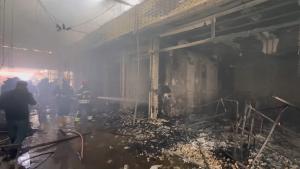 Tűz ütött ki a Kuvait déli részén fekvő Ahmadi tartományban