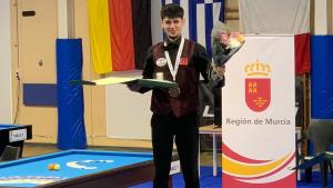 Jucătorul turc de biliard Seymen Özbaș a devenit campion european