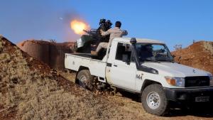 اقدام تروریست‌ها برای نفوذ به خطوط مقدم ارتش ملی سوریه