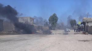 قتل یک غیرنظامی از سوی تروریست‌ها در دیرالزور سوریه