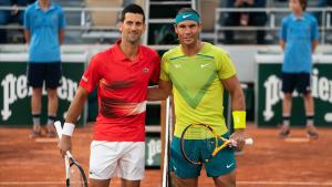 Nadal dice que Djokovic es el mejor tenista de la historia
