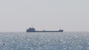 خروج یک کشتی حامل غلات از اوکراین