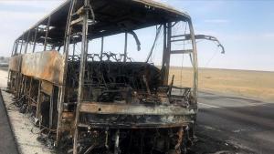 Сауд Арабияда умра зыяратчыларын ташыган автобус кырсыкка учурады