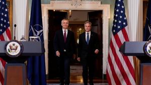 Blinken amerikai külügyminiszterrel találkozott Stoltenberg NATO-főtitkár