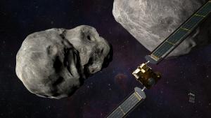 برخورد فضاپیمای ناسا با سیارک دیمورفوس