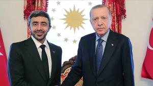 Prezident Erdogan, BAE, Polşanyň we Ruminiýanyň Daşary Işler Minisrtlerini Kabul Etdi