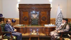 دیدار معاون سفارت ایران در کابل با معاون سرپرست وزارت خارجه طالبان
