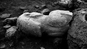 اولین مجسمه نقاشی شده در گوبکلی‌تپه یافته شد