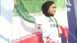 دختر دونده ایرانی رکورد ملی 100 متر بانوان در تورنمنت بین‌المللی ترکیه را شکست