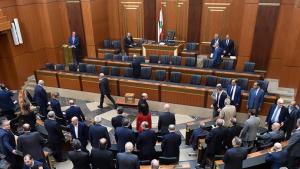 جلسه پارلمان لبنان جهت انتخاب چهاردهمین رئیس جمهور جدید باز هم بدون نتیجه پایان یافت