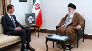 رئیس جمهور سوریه با رهبر ایران دیدار کرد