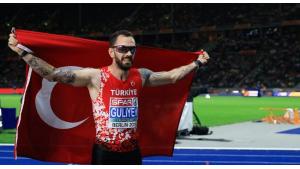 L'atleta  Ramil Guliyev, rappresentante della Turchia, è diventato il campione dell'Europa
